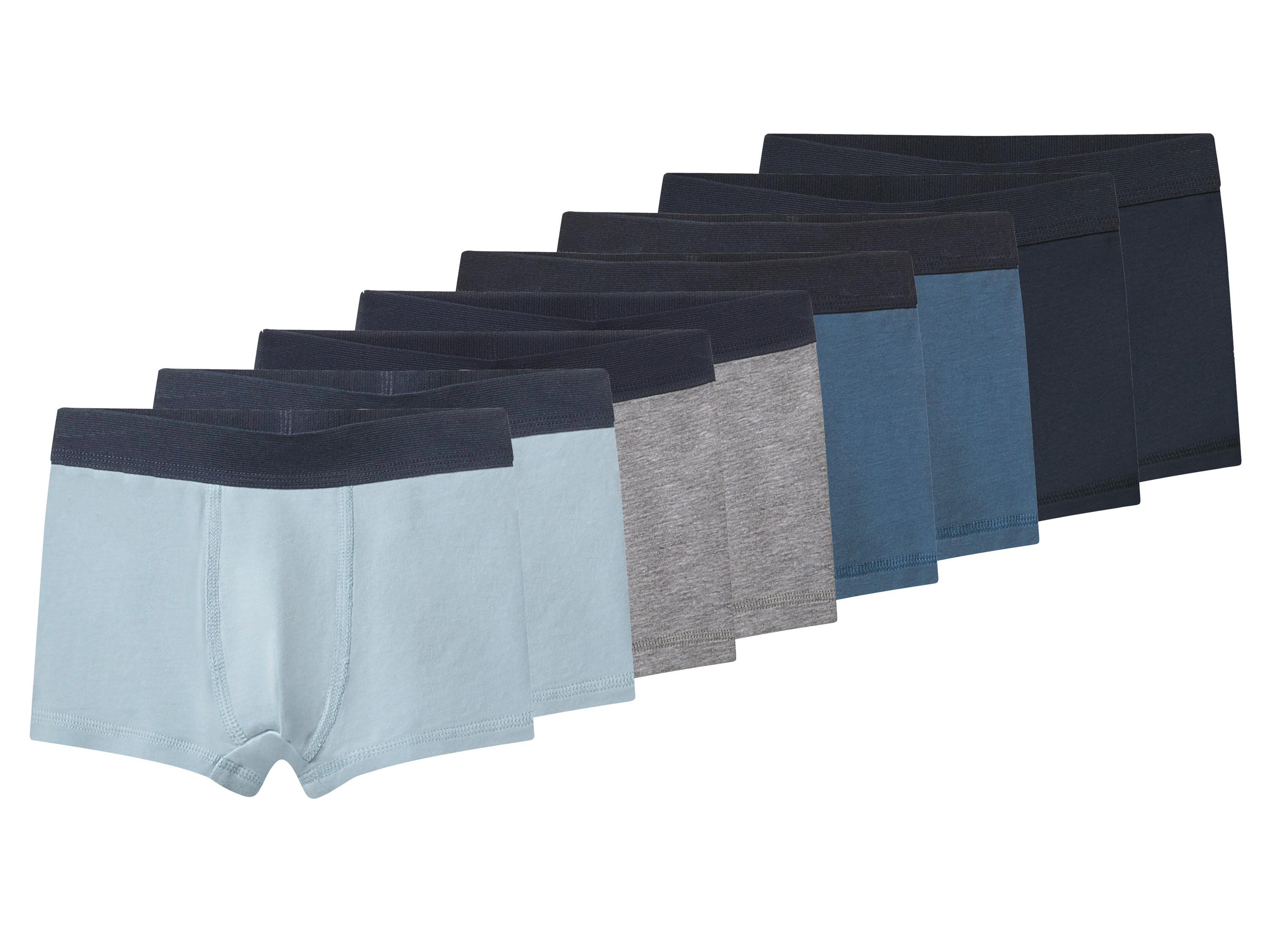 lupilu® Bokserki dziecięce, 8 par (122/128)