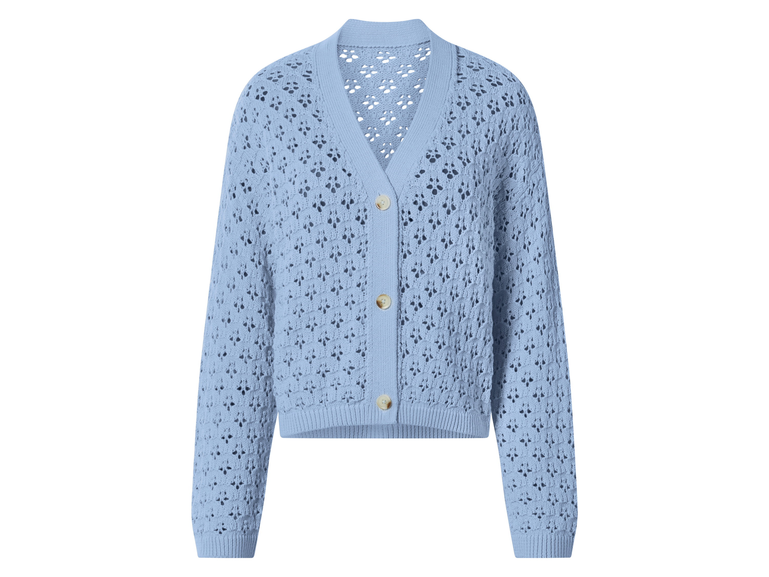 ESMARA® Kardigan damski (Niebieski, S(36/38))