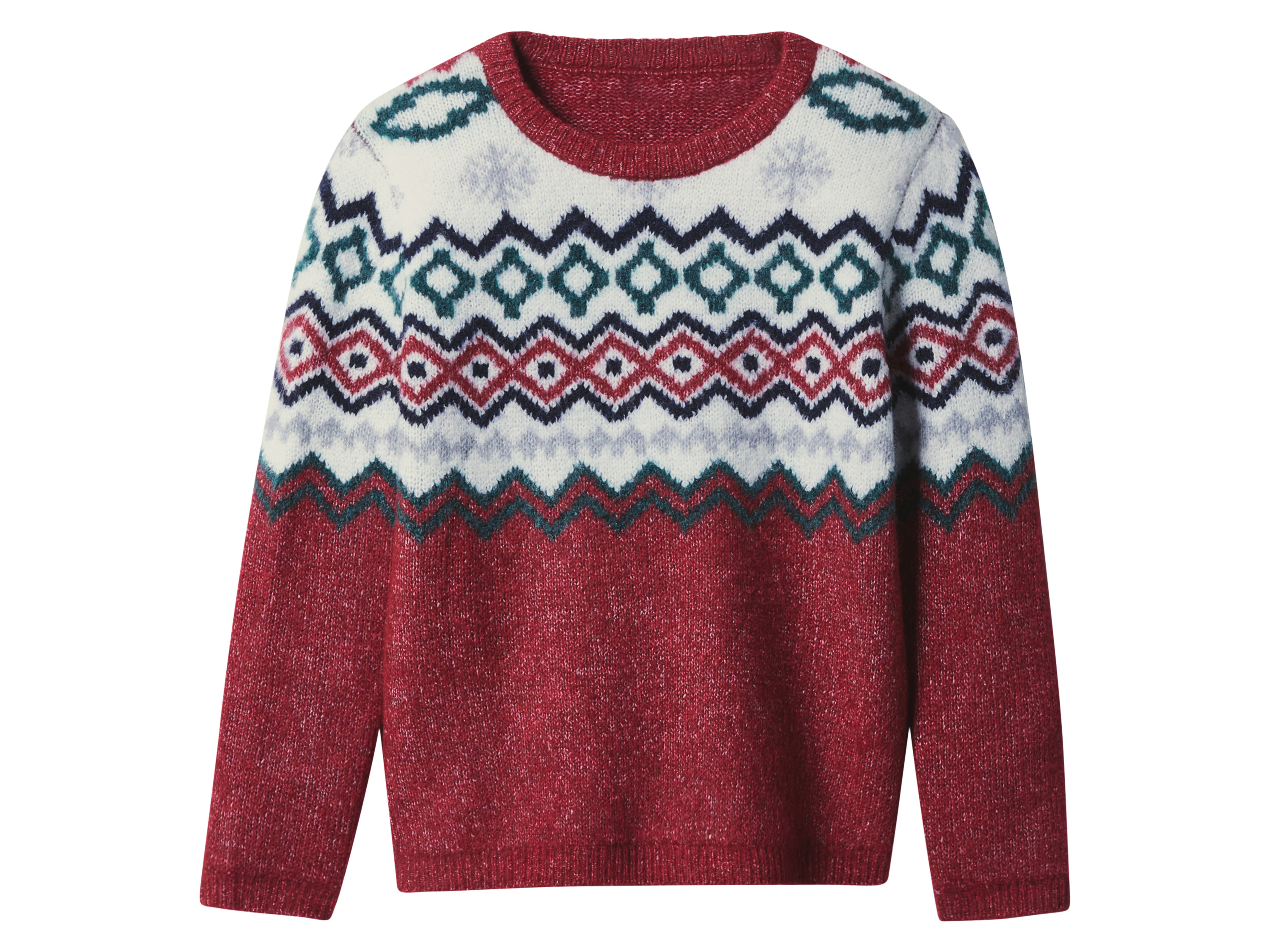 lupilu® Sweter dziecięcy (Czerwony, 122/128)