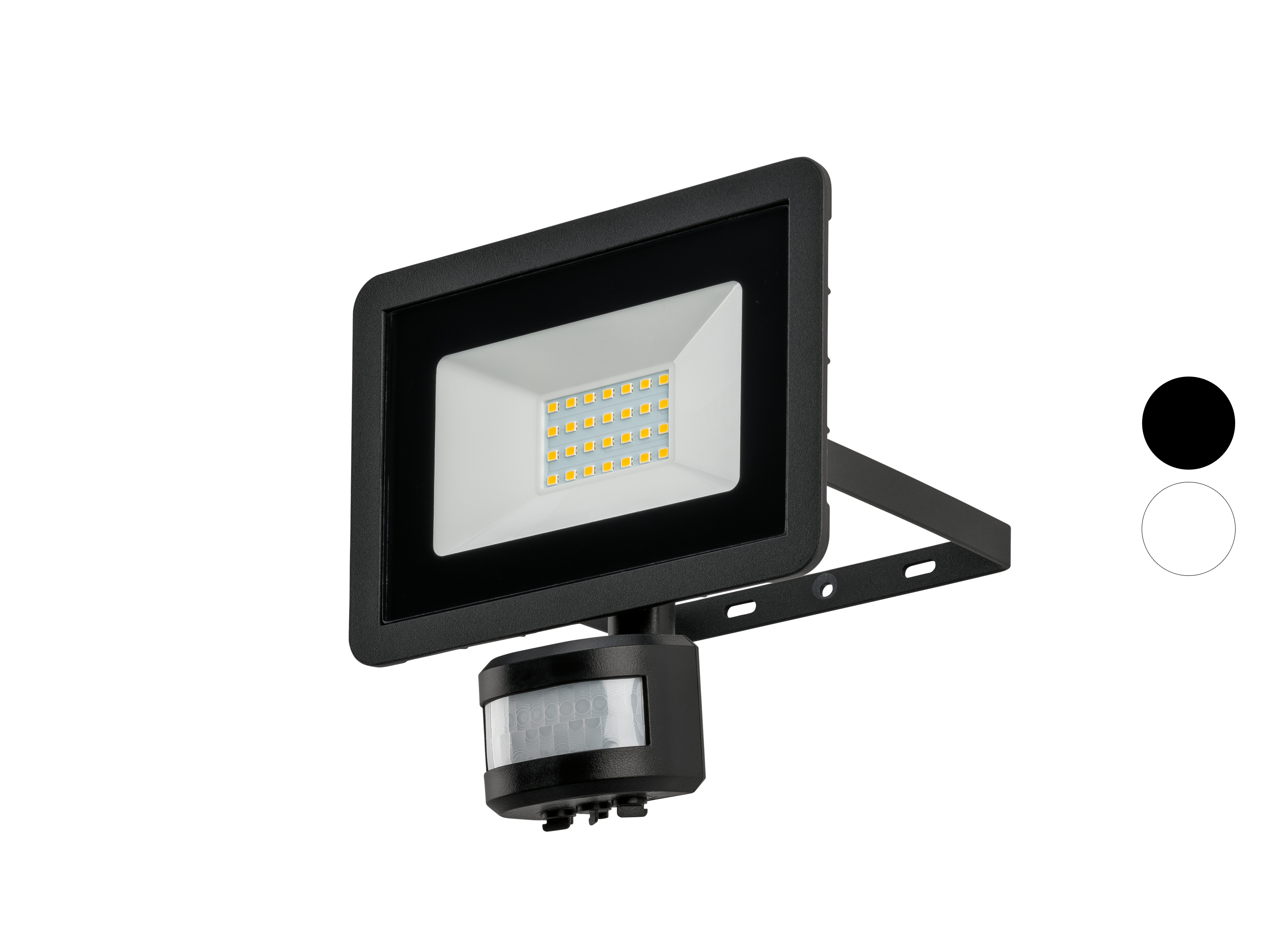 LIVARNO® Reflektor zewnętrzny LED, 24 W, z czujnikiem ruchu