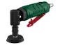 Zielona szlifierka Parkside z okrągłym talerzem szlifierskim.