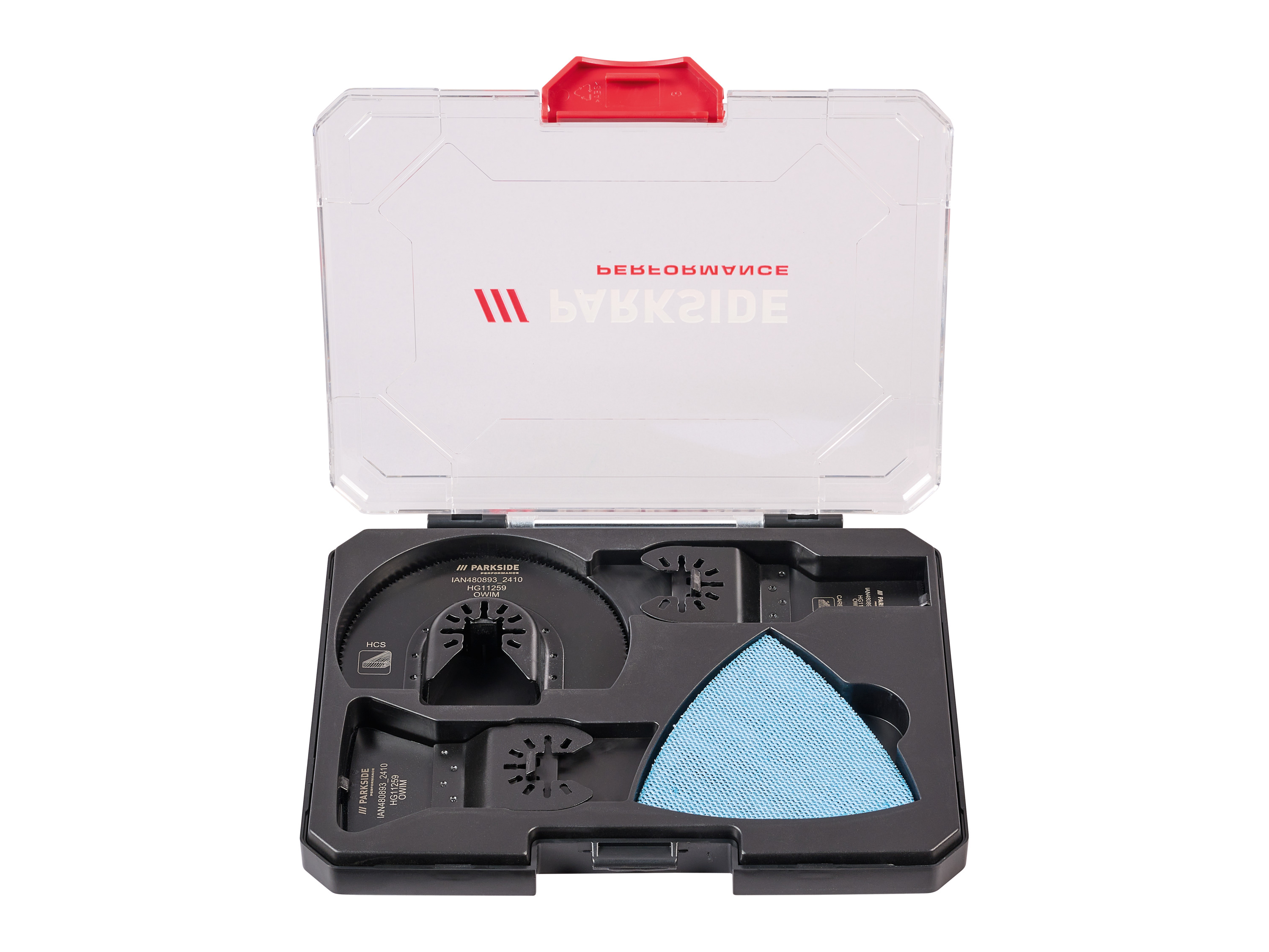 PARKSIDE PERFORMANCE® Akcesoria do narzędzia wielofunkcyjnego, 4 elementy / 8 elementów (Obróbka drewna)