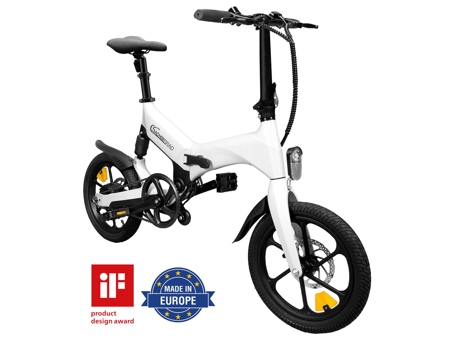 SachsenRad Składany rower elektryczny F12 LIDL.PL