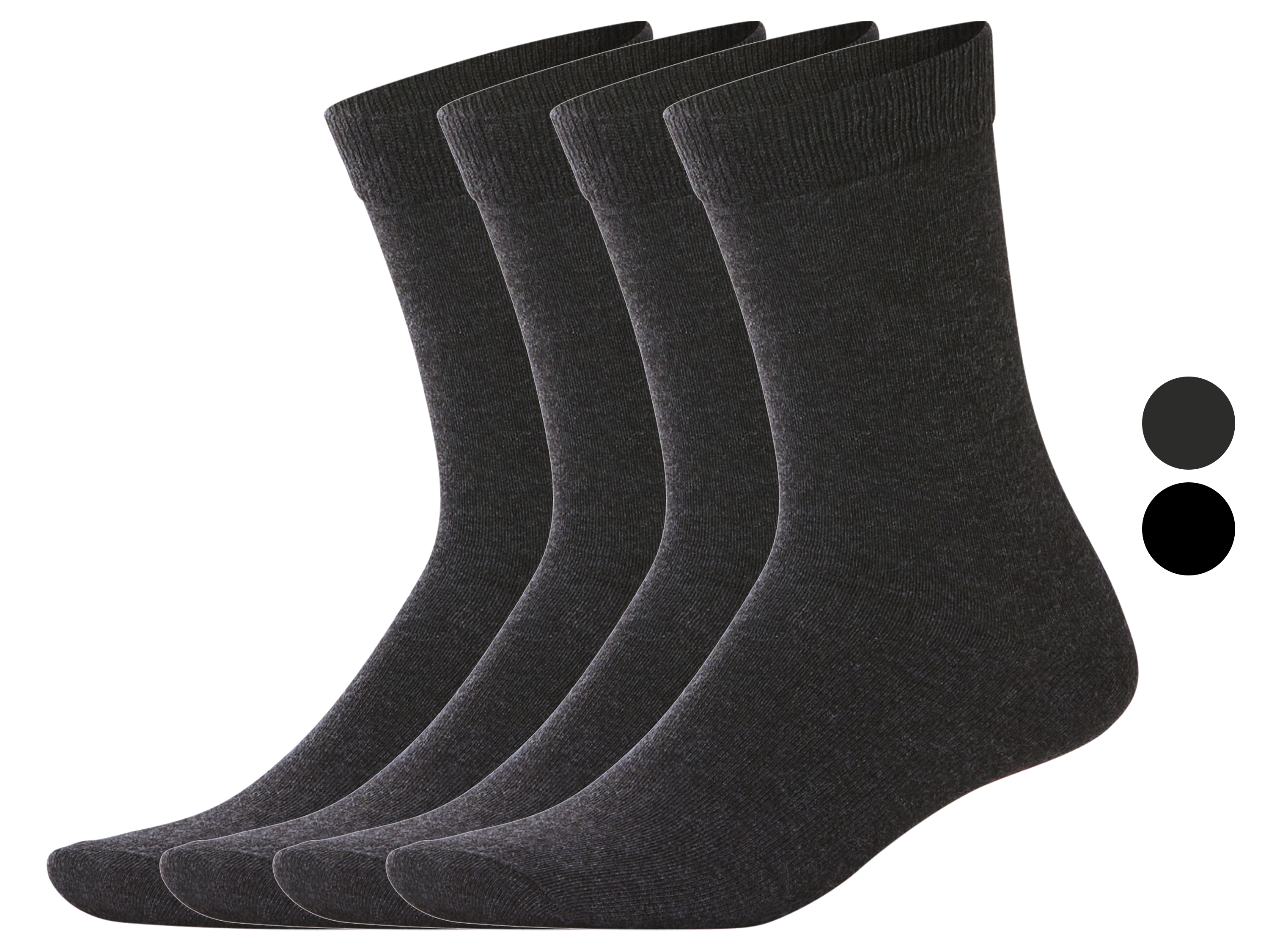 esmara Men Skarpetki męskie z biobawełną, 4 pary