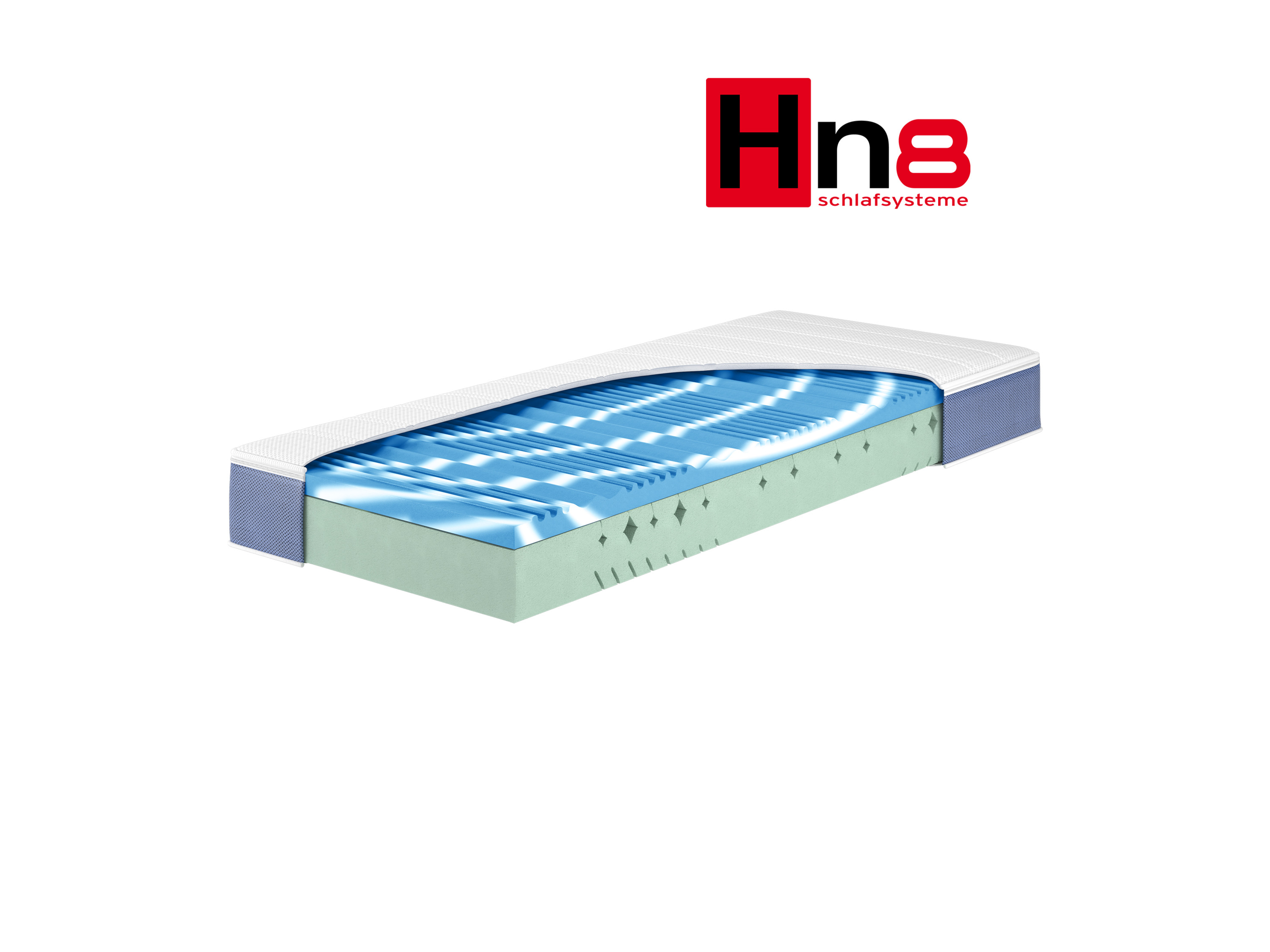 Hn8 Schlafsysteme Geltouch-Topper (H3, 100 x 200 cm)