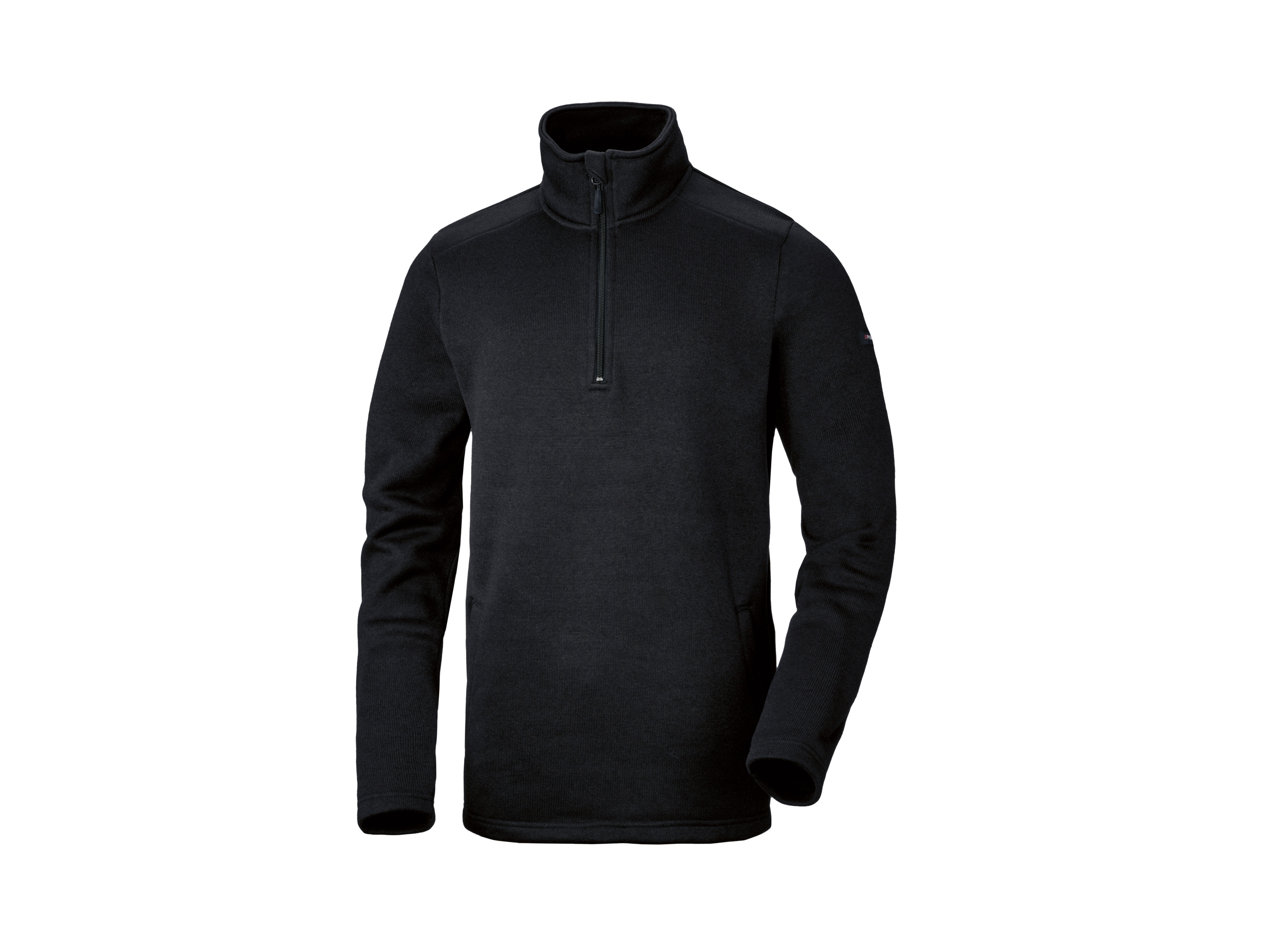 PARKSIDE® Sweter męski typu troyer (Czarny, S (44/46))