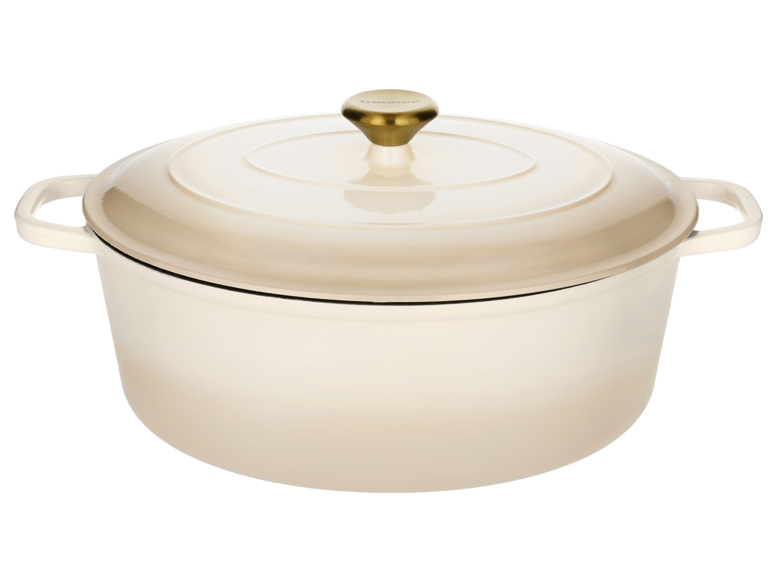 SILVERCREST® Brytfanna żeliwna (Beżowy)