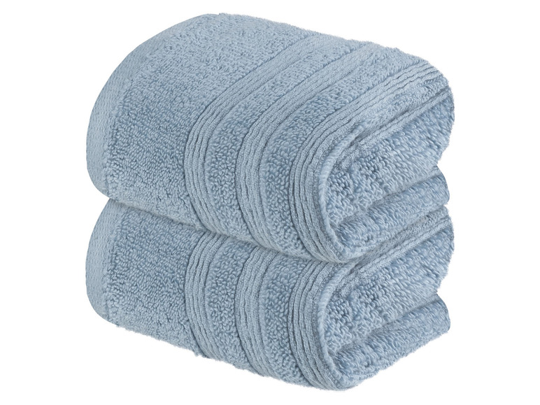 Pełny ekran: LIVARNO home Komplet 2 ręczników do rąk, 30 x 50 cm - zdjęcie 8