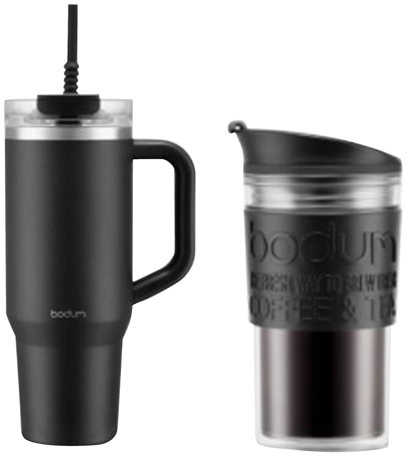 BODUM Kubek podróżny TRAVEL MUG, zestaw prezentowy 2w1