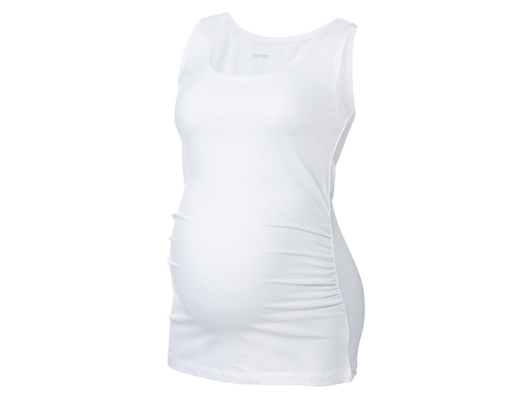 Pełny ekran: esmara® Top damski ciążowy z bawełną, 2 sztuki - zdjęcie 6