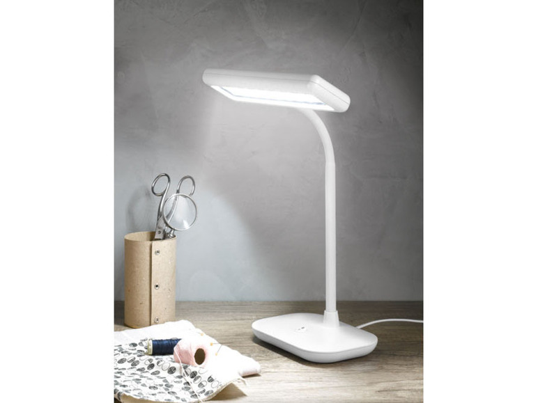 Pełny ekran: LIVARNO home Lampa LED emitująca światło dzienne, biały - zdjęcie 5