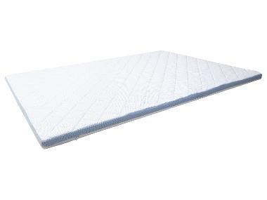 LIVARNO® Materac nawierzchniowy Freeze biały, 140 x 200 cm.