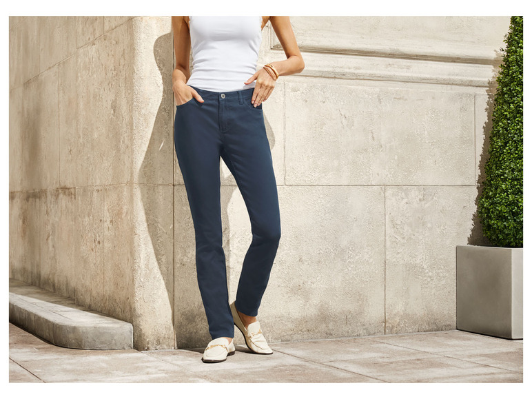 Pełny ekran: esmara® Spodnie damskie z diagonalu - zdjęcie 12