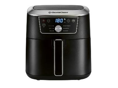 SILVERCREST® Frytkownica na gorące powietrze Airfryer Smart z WiFi, 2150 W