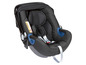 Czarny fotelik samochodowy Baby-Safe i-Size marki Römer.