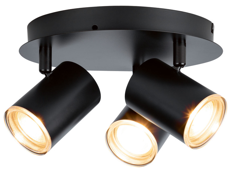 Pełny ekran: LIVARNO home Lampa łazienkowa LED z 3 obracanymi reflektorami - zdjęcie 17