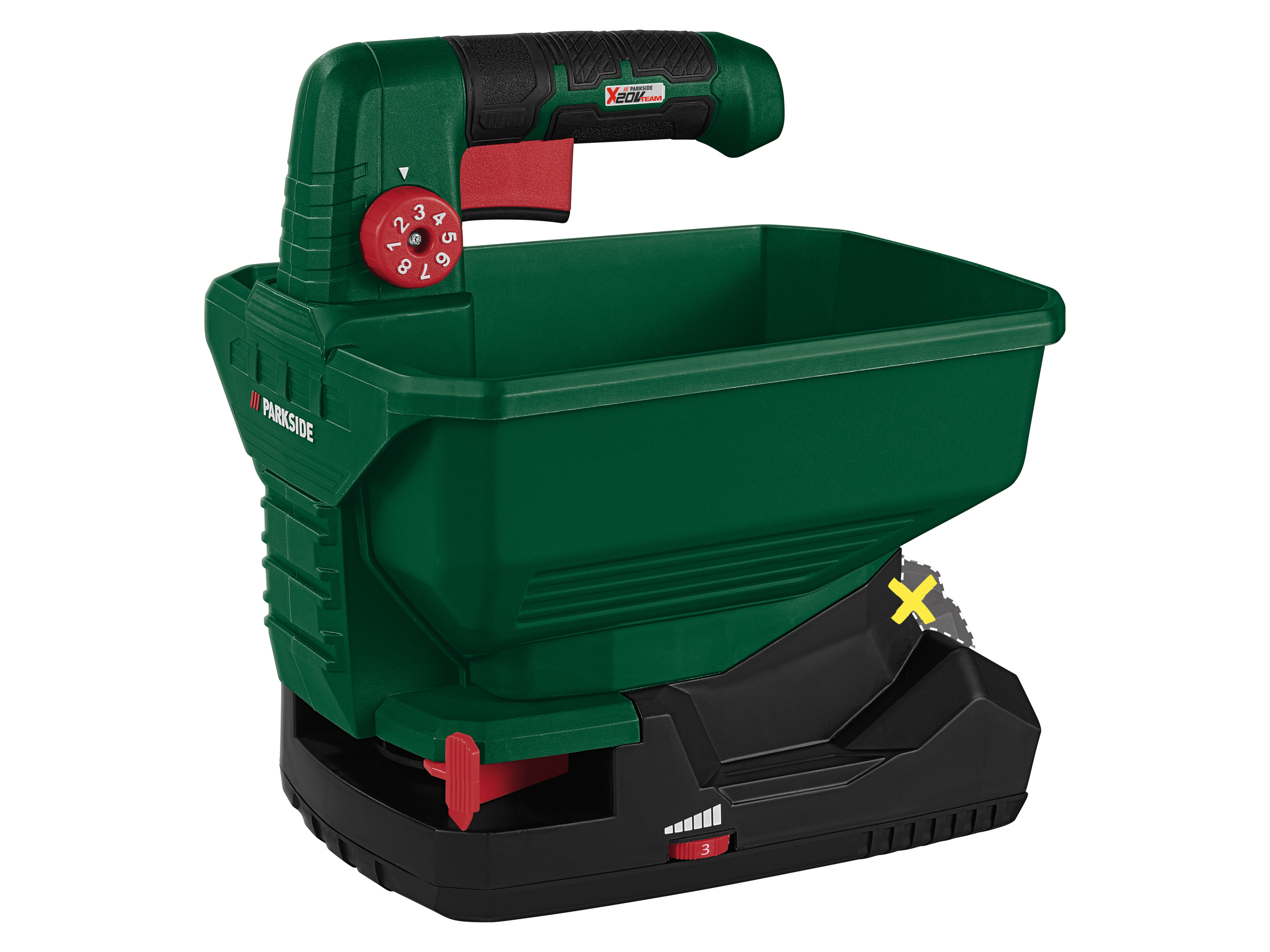PARKSIDE® Akumulatorowy siewnik uniwersalny, 20 V, PUSA B1 (bez akumulatora i ładowarki)