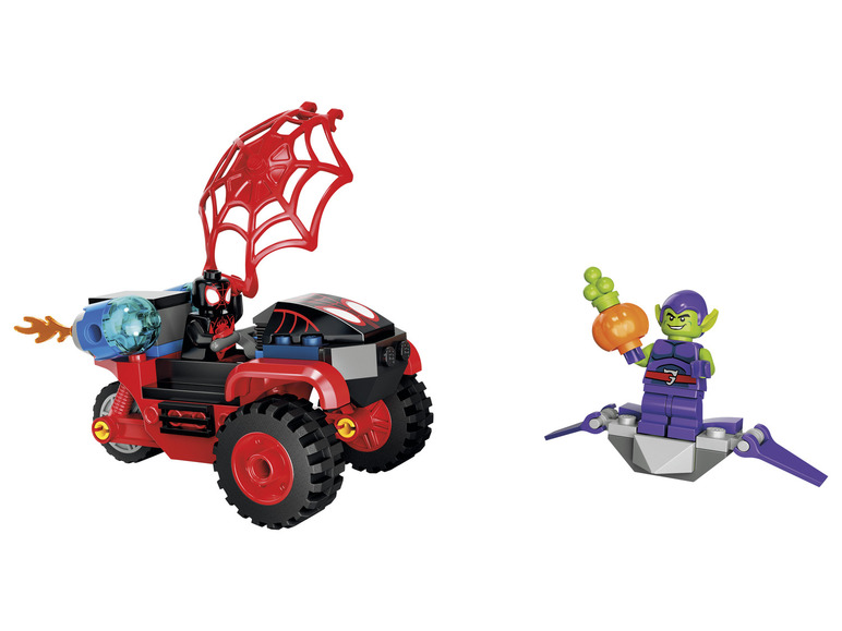 Pełny ekran: LEGO® Spidey und Super-Freunde 10781 Miles Morales: Technotrójkołowiec Spider-Mana - zdjęcie 2