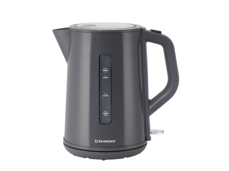 Ciemnoszary czajnik elektryczny SilverCrest.