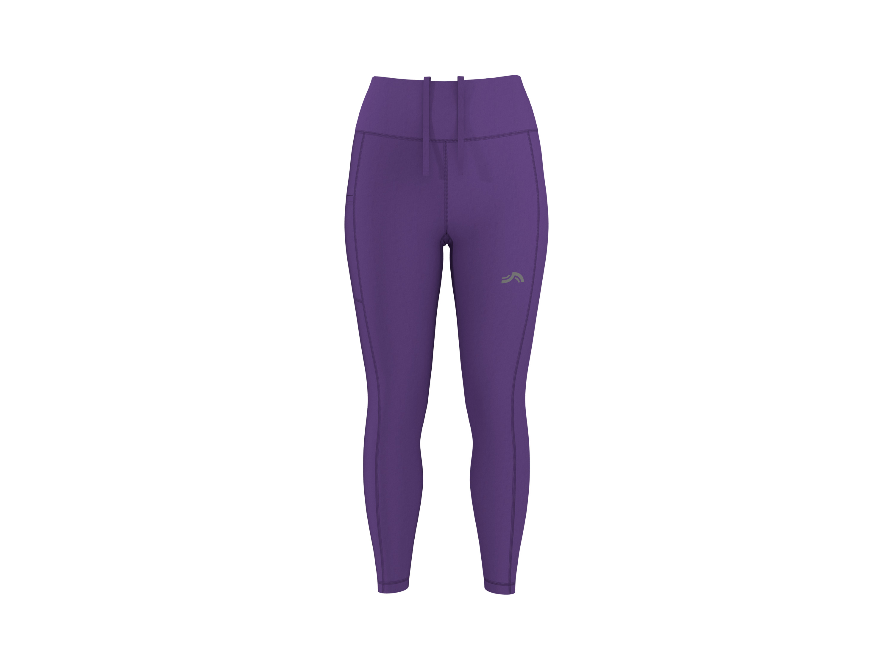 CRIVIT Legginsy funkcyjne damskie, z kieszenią na telefon (Lila, XS (32/34))