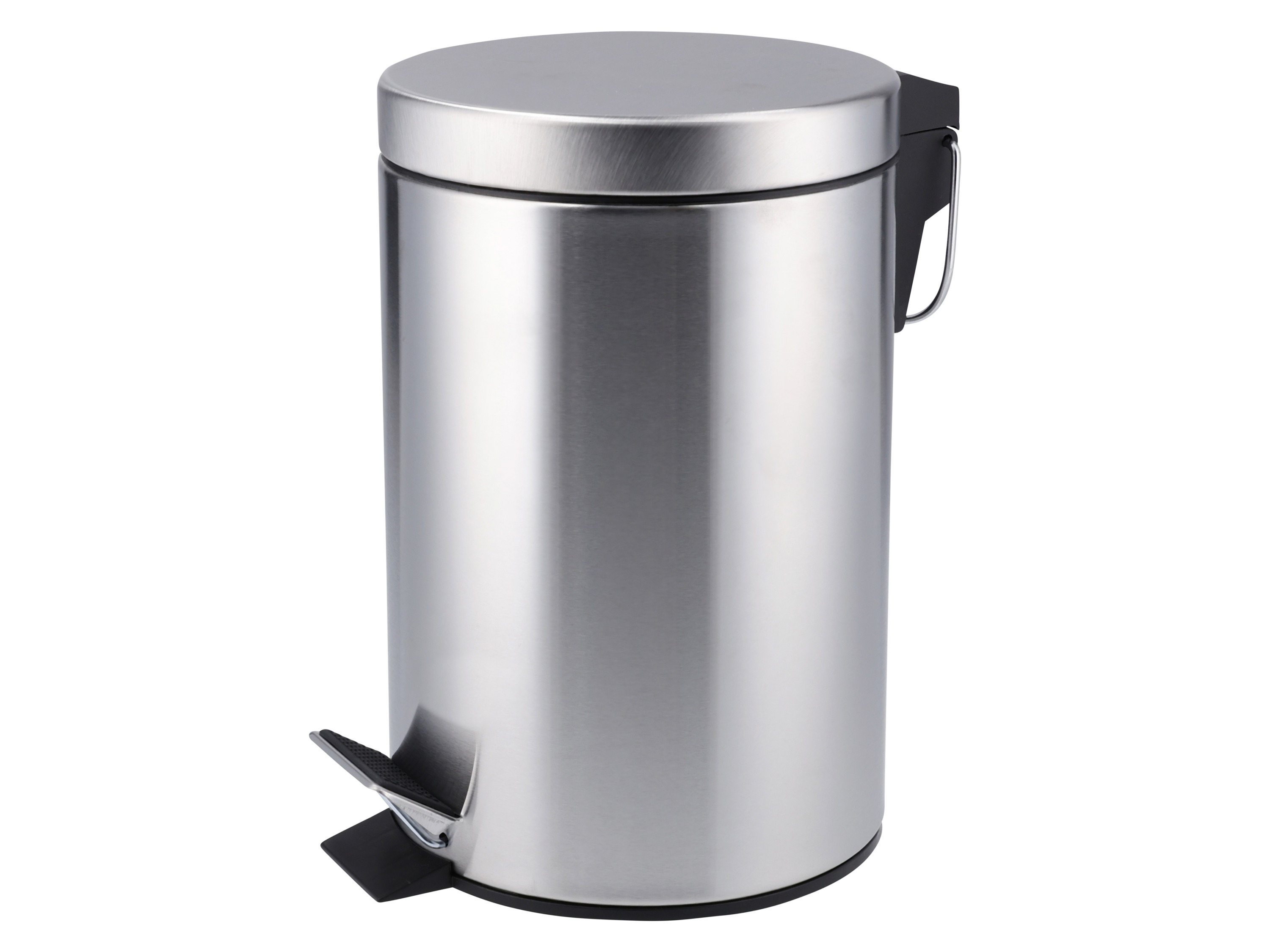 LIVARNO® Kosz na śmieci łazienkowy, 2,6 l (Stal szlachetna)