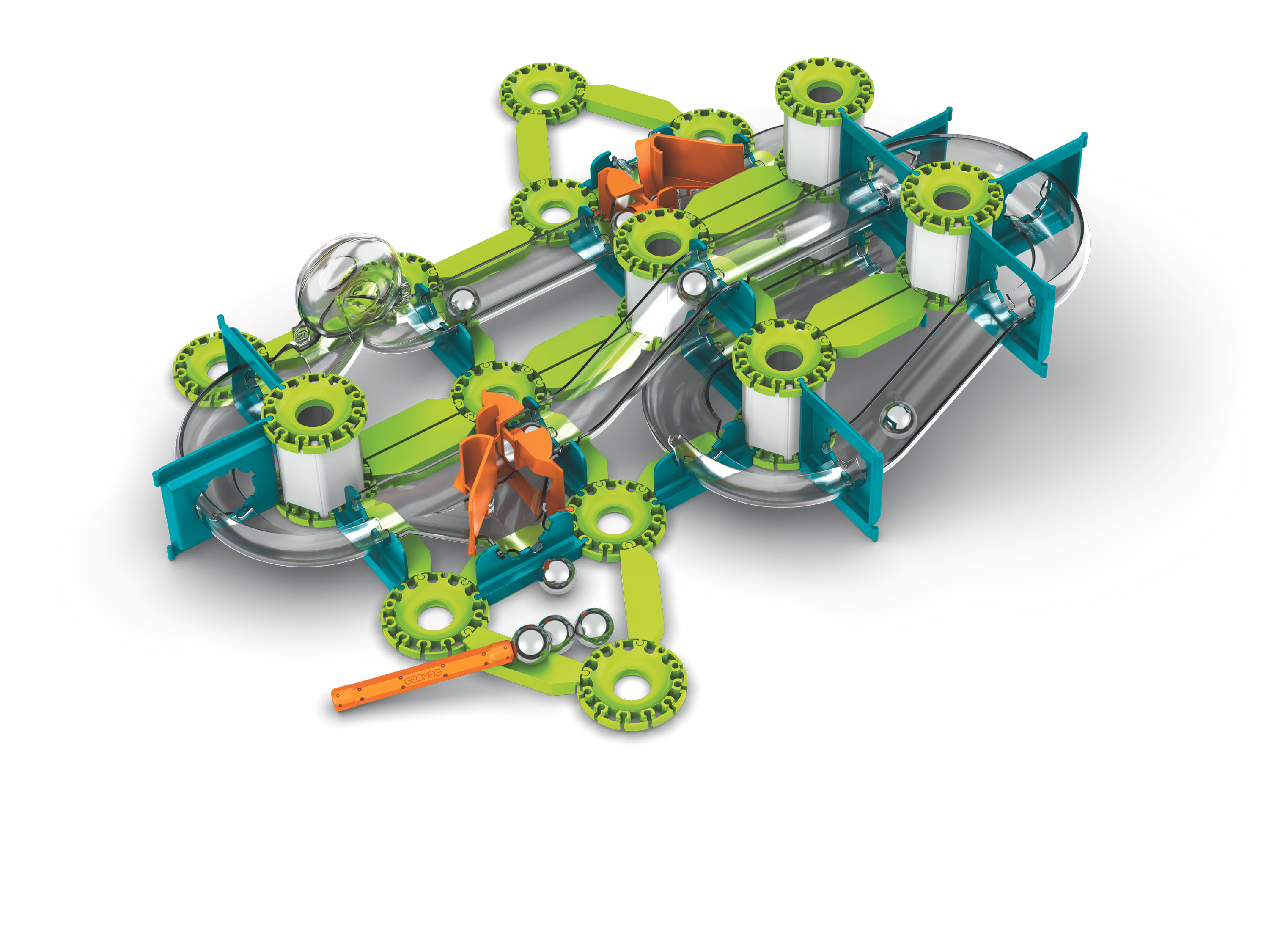 GEOMAG Klocki magnetyczne Mechanics Gravity RE Loops & Turns 130