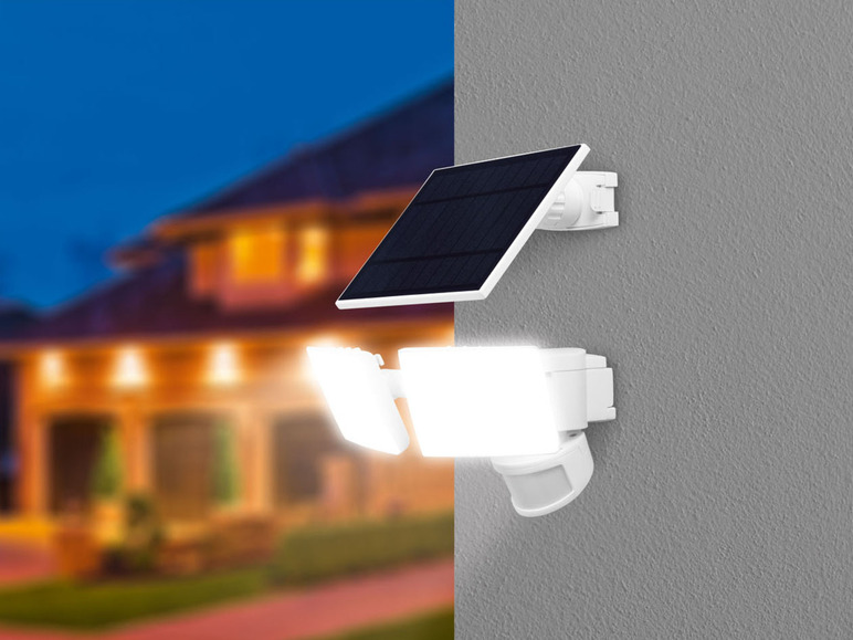 Pełny ekran: LIVARNO home Podwójny reflektor solarny LED z czujnikiem ruchu - zdjęcie 8