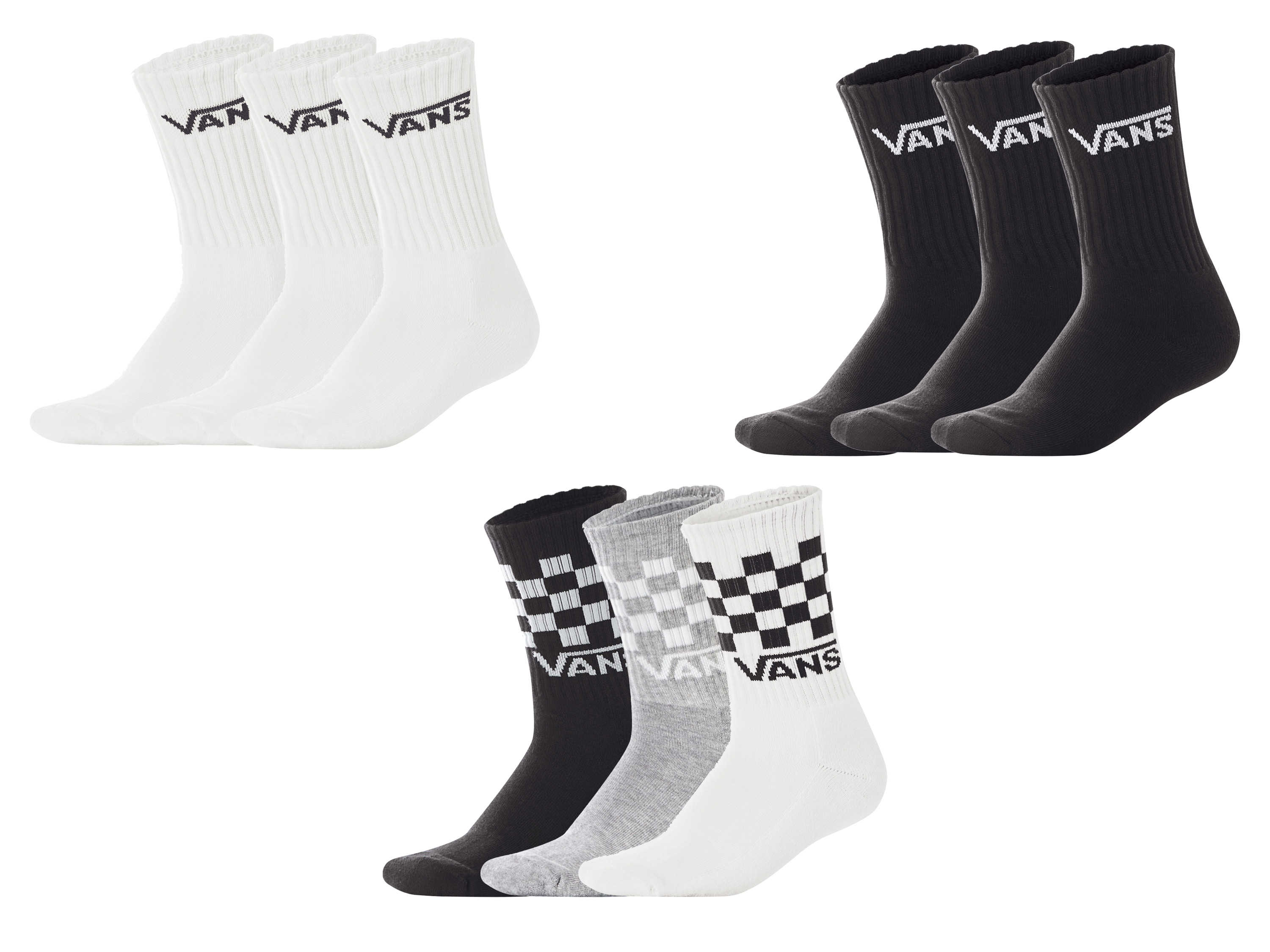VANS  Skarpety sportowe, 3 pary