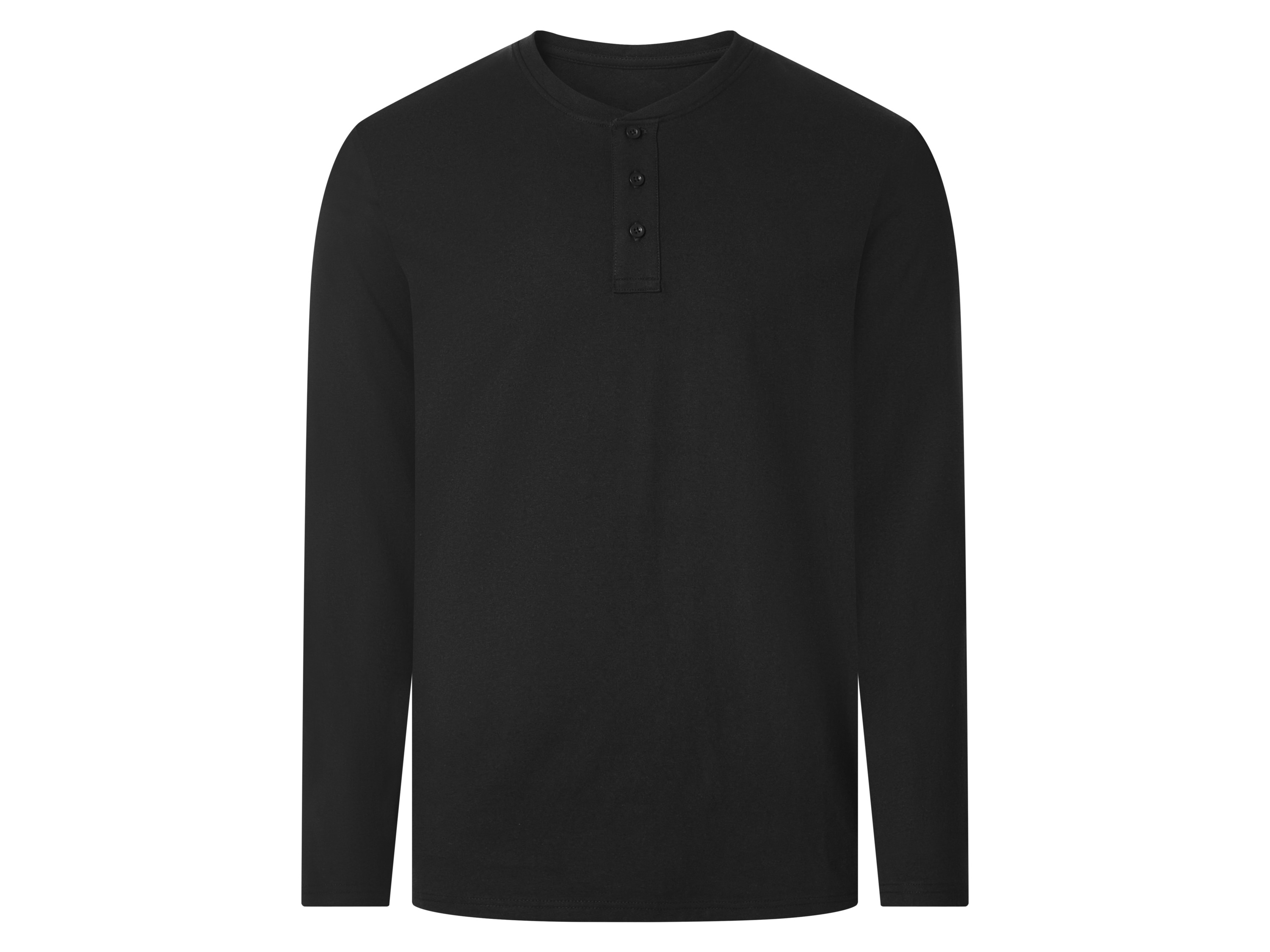 esmara Men Koszulka z bawełną z długim rękawem 