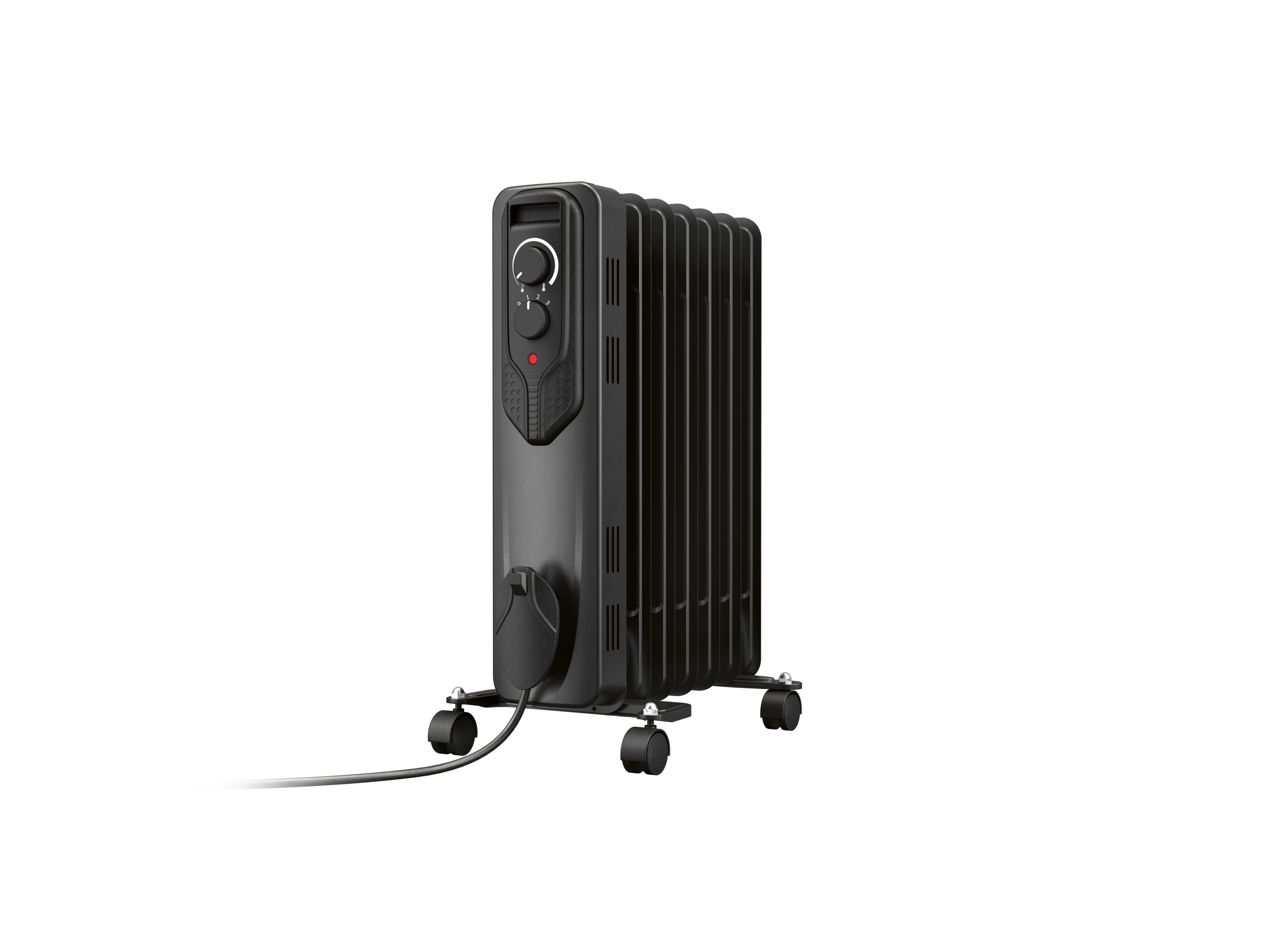 TRONIC® Grzejnik olejowy, 1500 W, TOR 1500 H1 (Czarny)