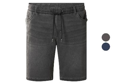 ESMARA MEN Spodnie bermudy męskie z dresowego denimu