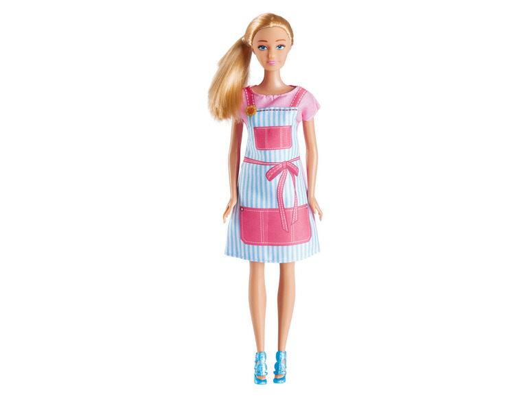 Pełny ekran: Playtive Lalka Fashion Doll Stella z kuchnią lub w supermarkecie - zdjęcie 4