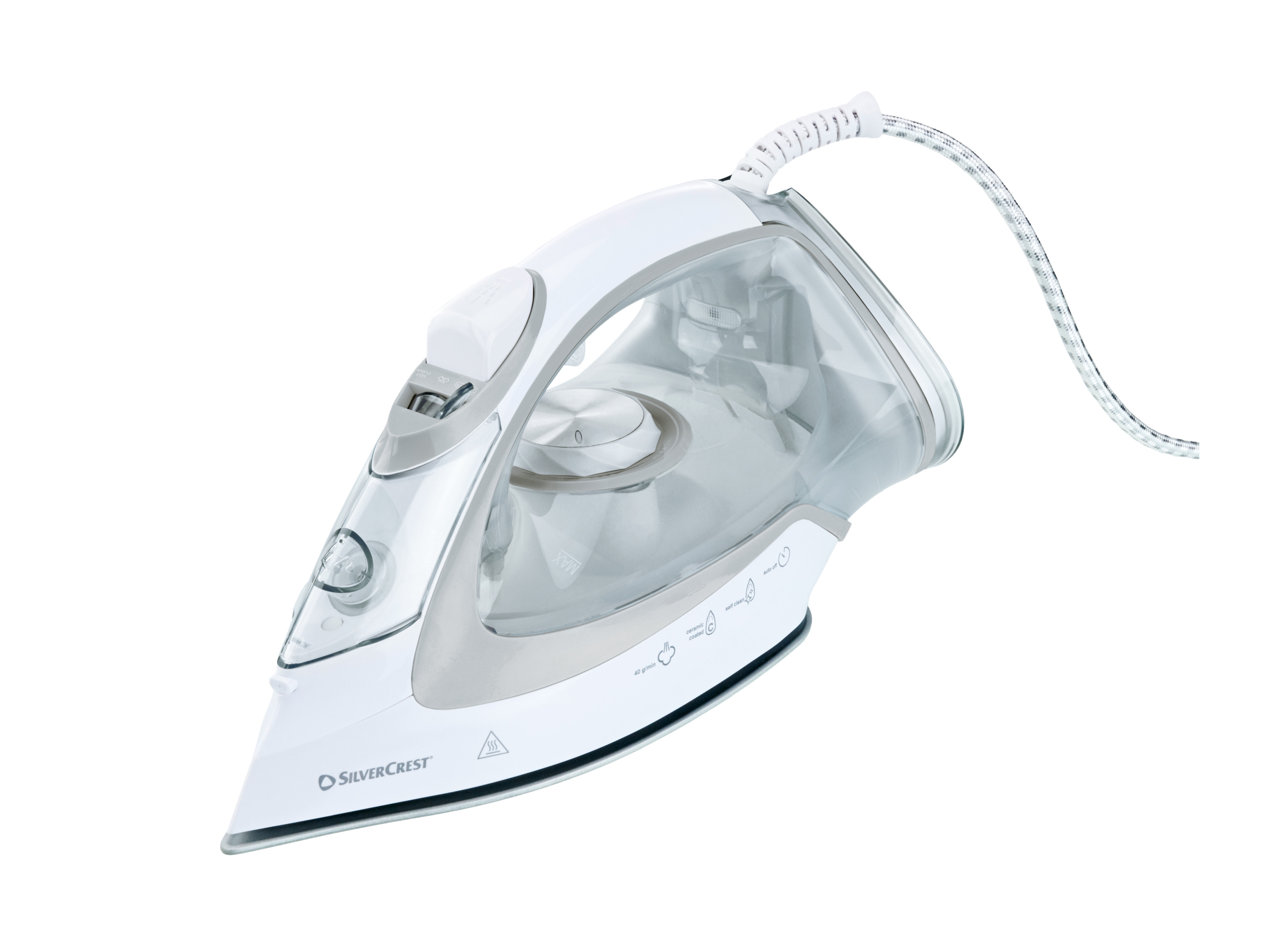 SILVERCREST® Żelazko parowe, 2830 W (Jasnoszary)