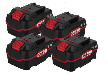 PARKSIDE® Zestaw 4 akumulatorów 20 V, 4 Ah