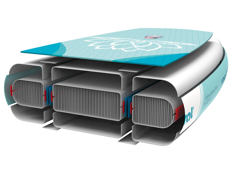 Pełny ekran: Mistral Deska do pływania SUP dwukomorowa Yoga 11' z akcesoriami - zdjęcie 7