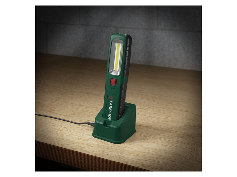 Pełny ekran: PARKSIDE® Lampa warsztatowa akumulatorowa LED, ze stacją ładowania - zdjęcie 13