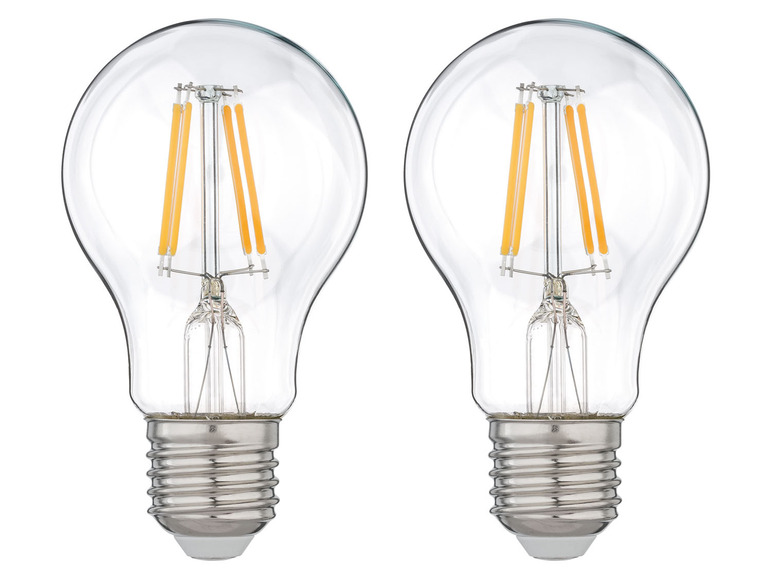 Pełny ekran: LIVARNO home Żarówka filamentowa LED, ciepła biel, 1 lub 2 sztuki - zdjęcie 4