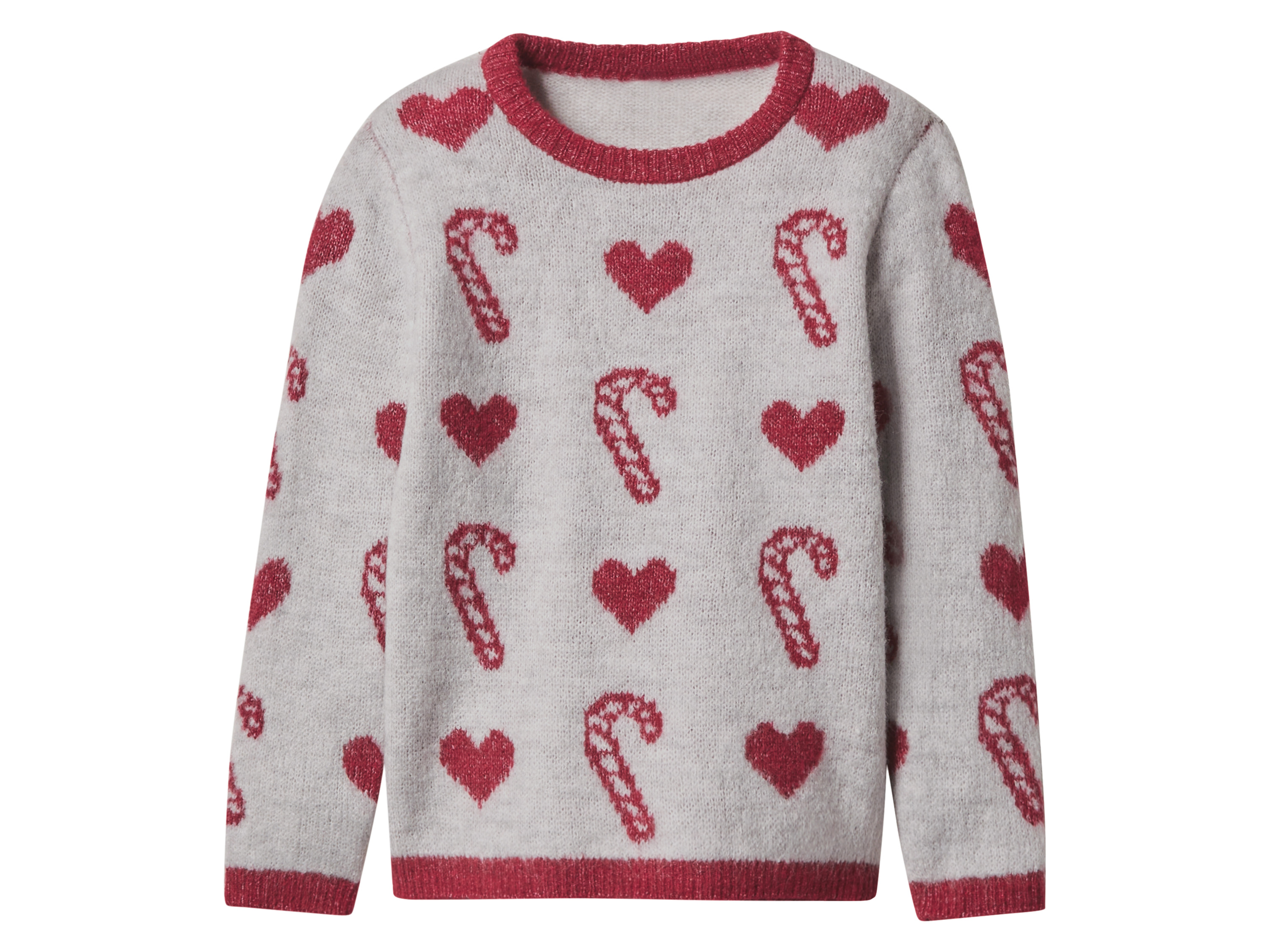 lupilu® Sweter dziecięcy (Jasnoszary, 122/128)