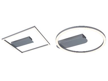 LIVARNO home Lampa sufitowa LED