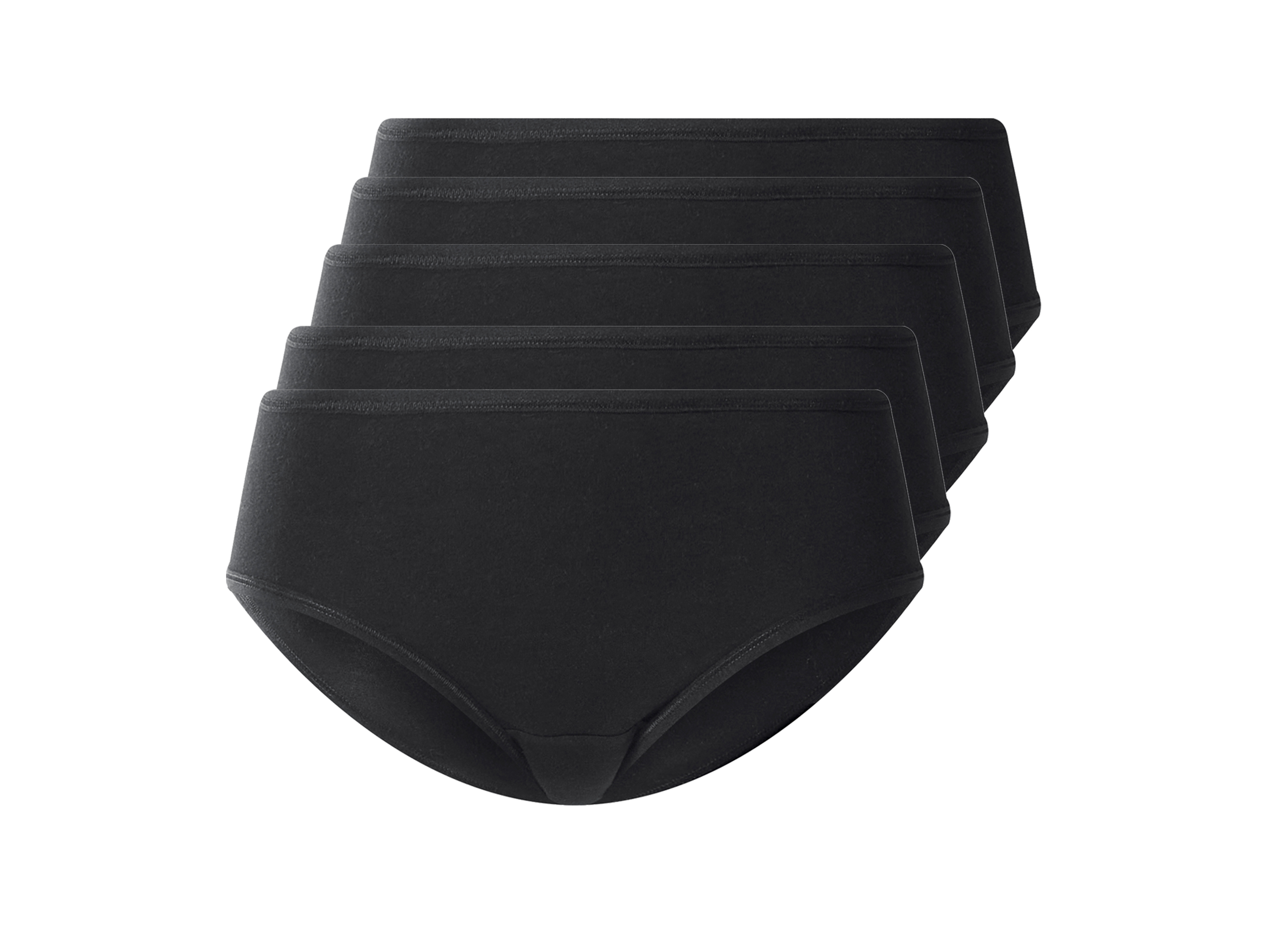 ESMARA® Majtki hipstery damskie, 5 par