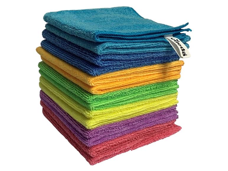 Ściereczki uniwersalne z mikrofibry Colors, 14 sztuk