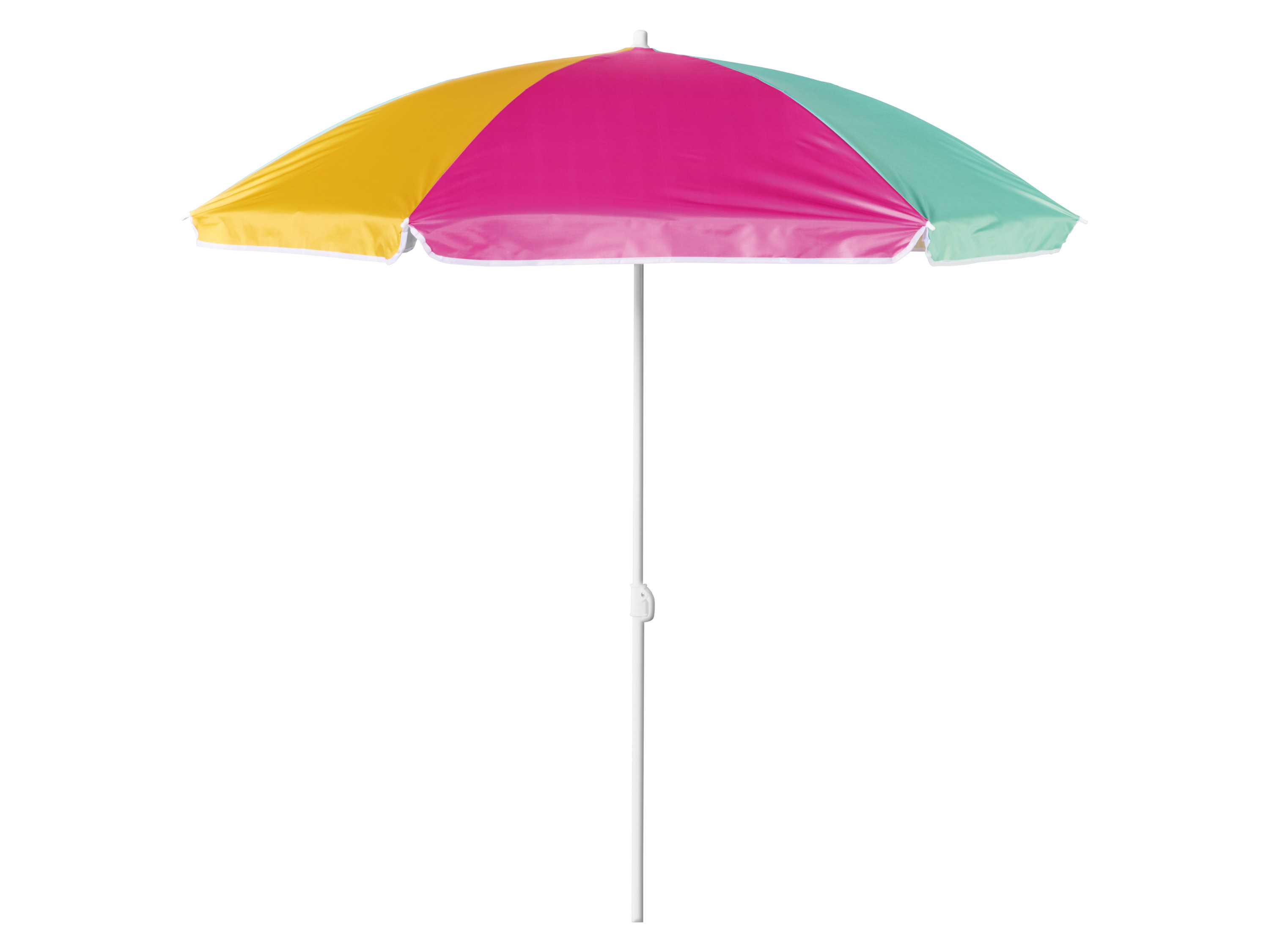 CRIVIT Parasol plażowy, 140 cm (szerokie paski)