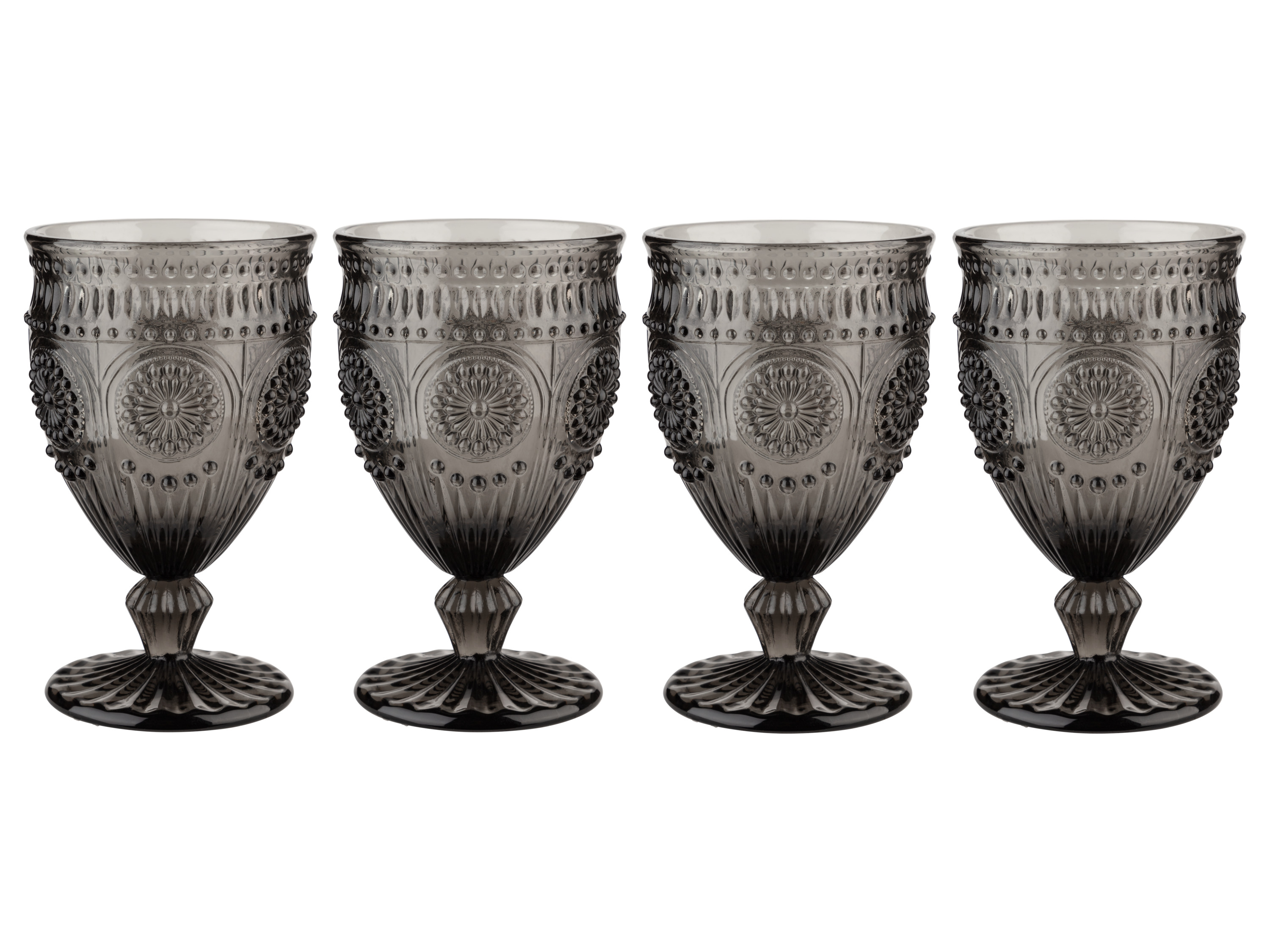 LIVARNO home Szklanki do wody lub Kieliszki do wina, 4 sztuki (Zestaw kieliszków do wina 4 szt)