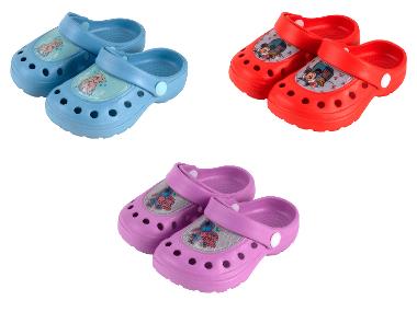 Klapki clogs Disney dla dzieci, efekt 3D