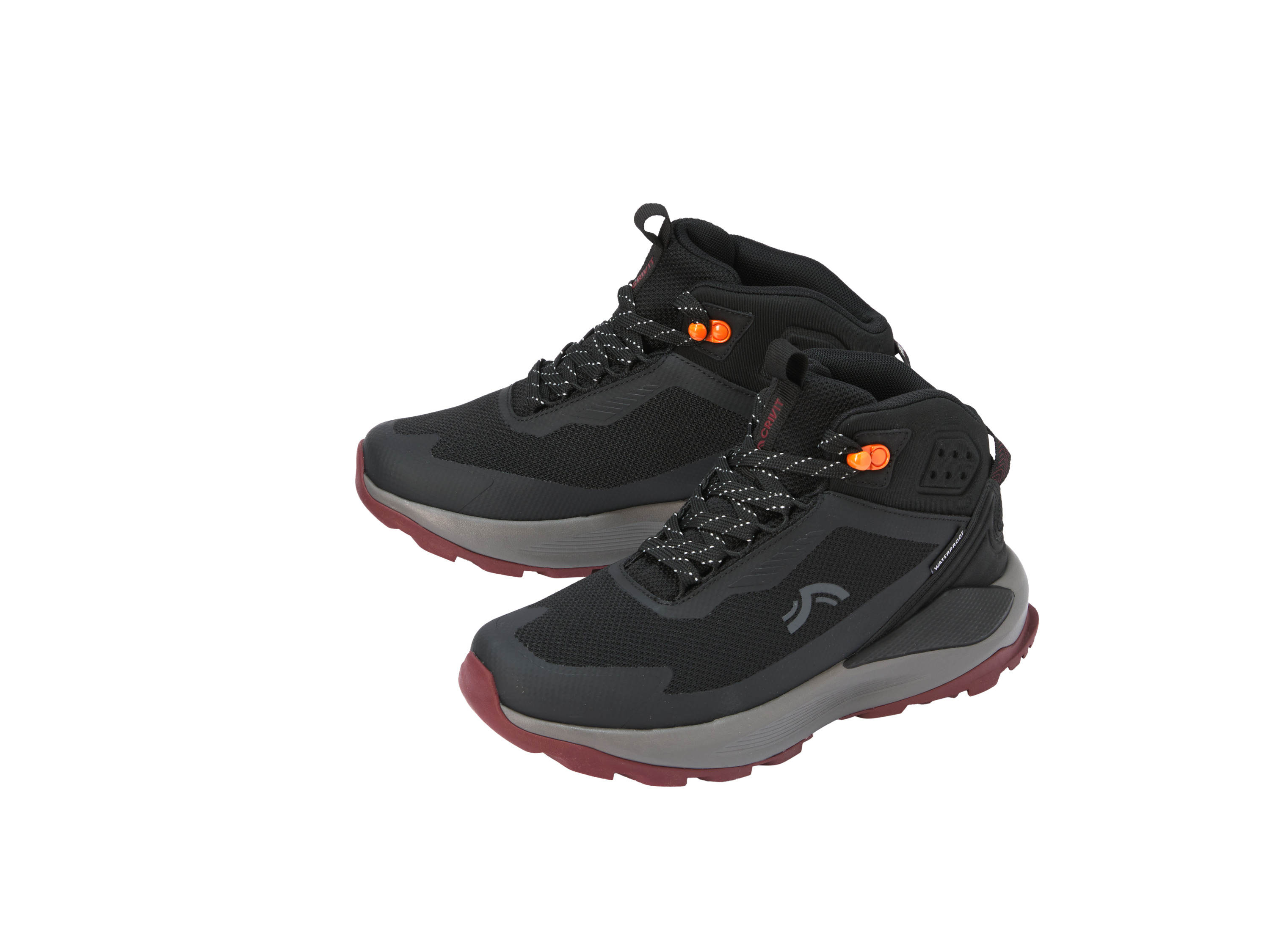 CRIVIT Buty trekkingowe damskie (Czarny, 37)