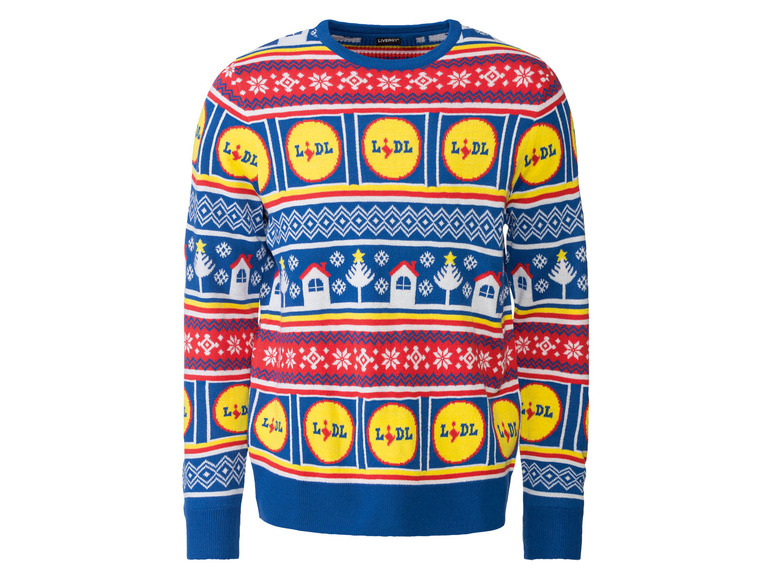 Pełny ekran: LIVERGY® Sweter świąteczny męski z kolekcji LIDL - zdjęcie 2