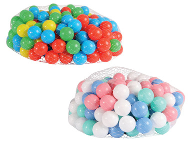 PLAYTIVE® Piłki plastikowe kolorowe, 200 sztuk