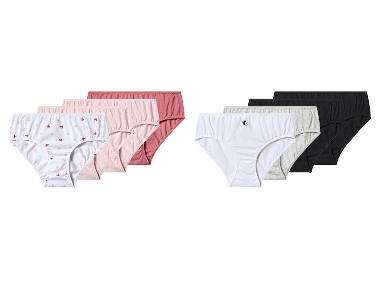 ESMARA® Majtki dziecięce z bawełny, 4 pary