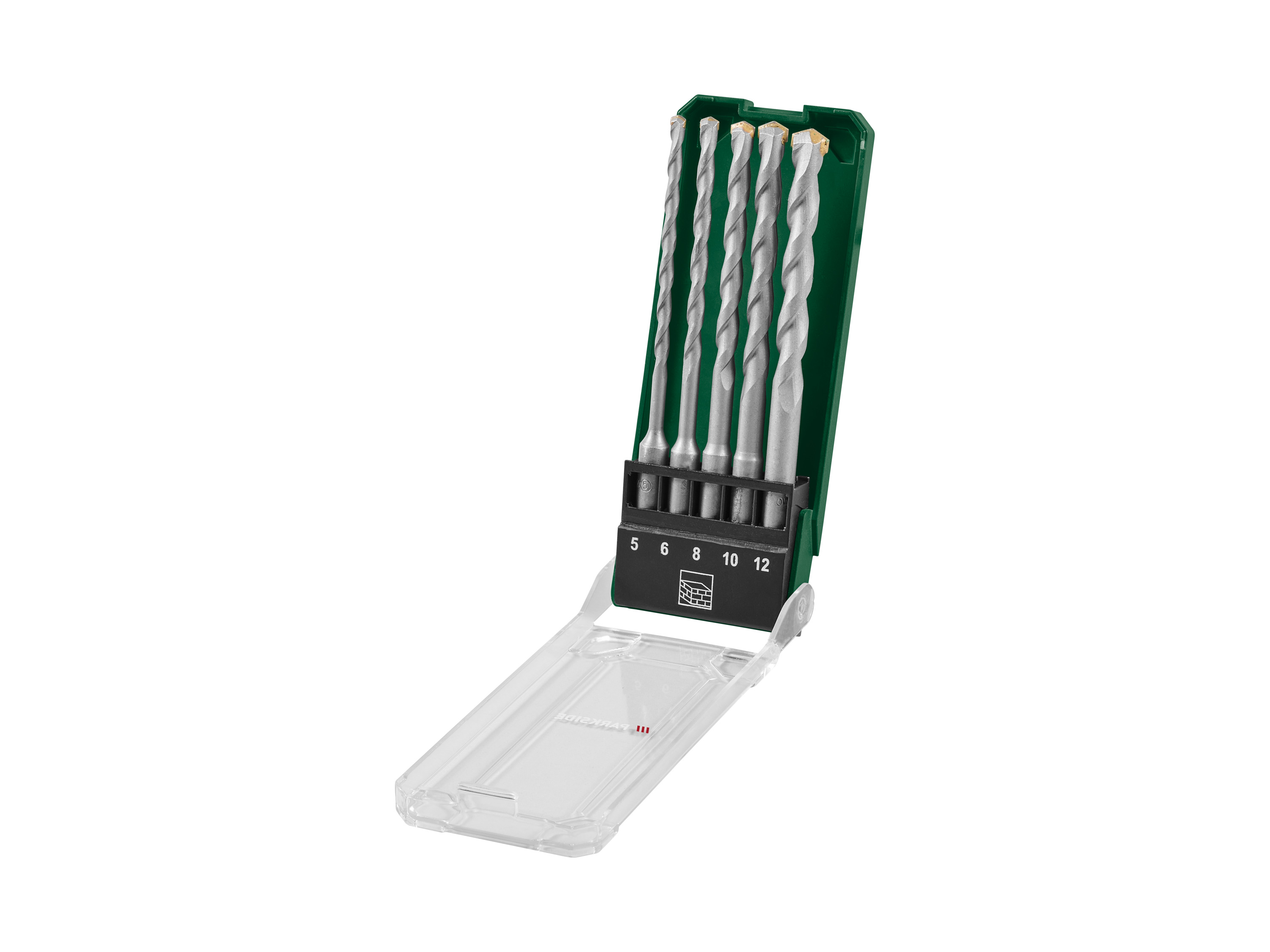 PARKSIDE® Zestaw wierteł wielofunkcyjnych HSS / Zestaw wierteł do kamienia / Zestaw wierteł do drewna / Zestaw wierteł SDS (5 elementów)