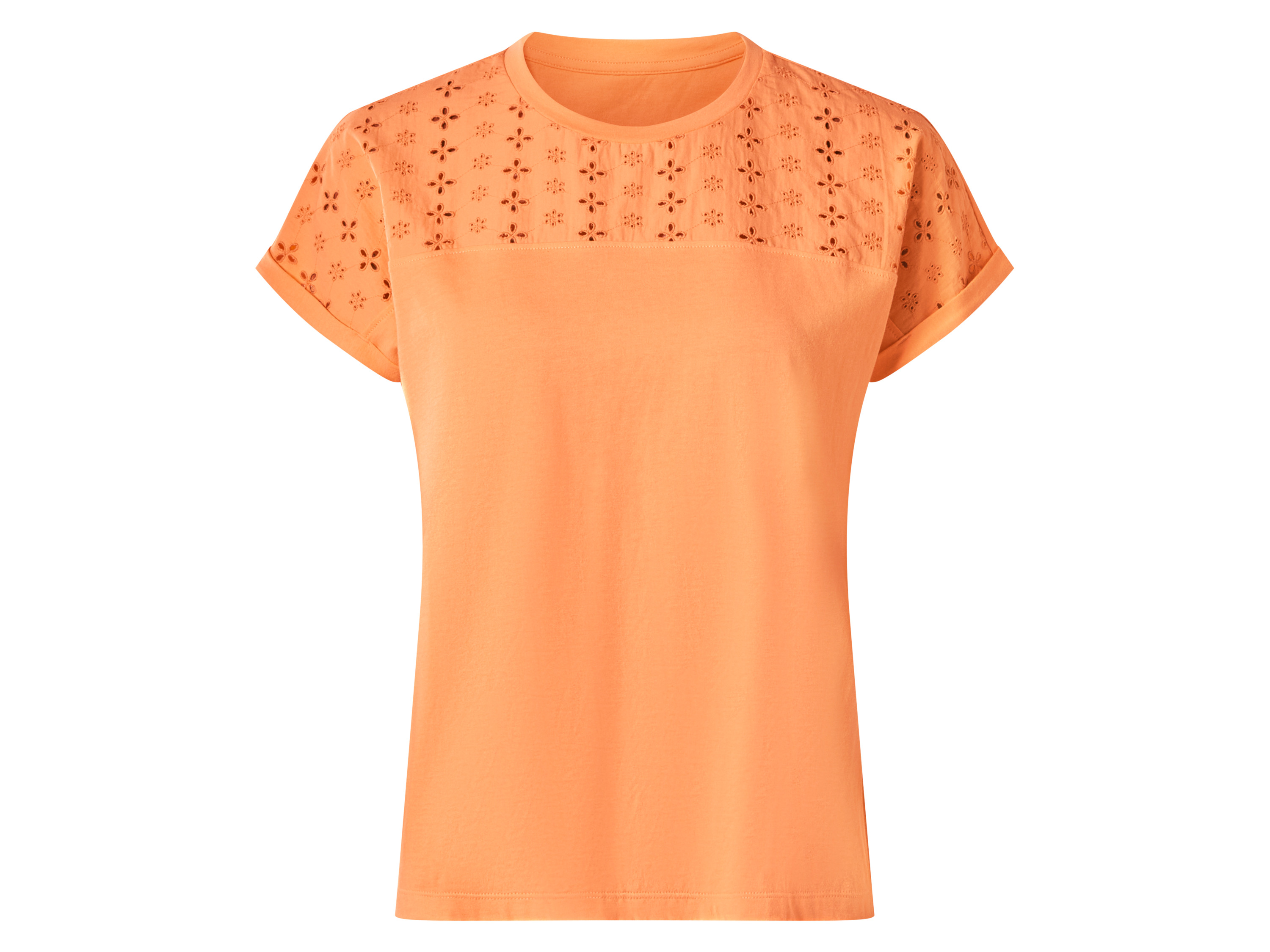 ESMARA® T-shirt damski z bawełny